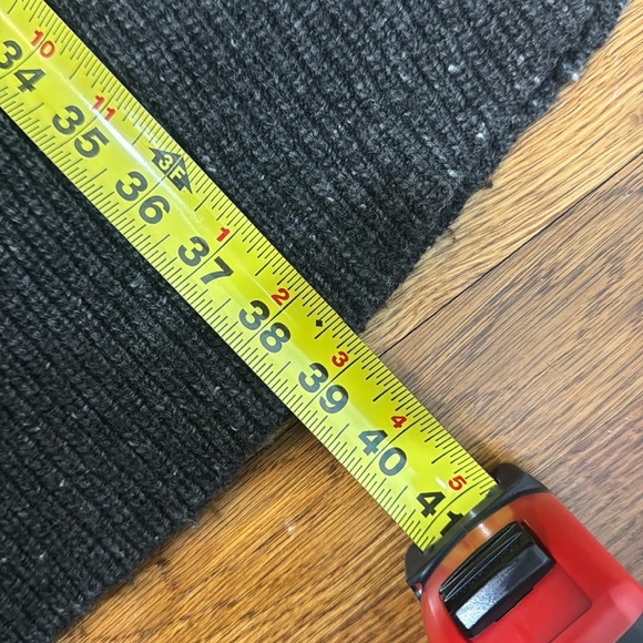 Madewell Curved-Hem Sweater Dress Gray Wool Blend Size XL Minimalist - Picture 14 of 14